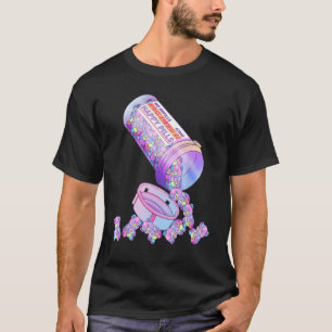 Happy Pills Pastel Goth Yami Teddy Bear Otaku Wom T-Shirt