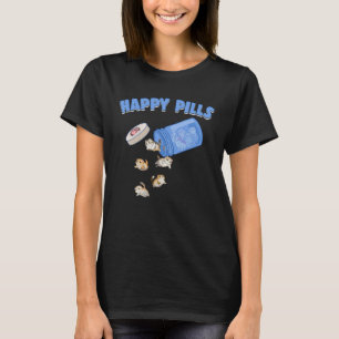 Happy Pills Scottish Fold Cat Kitten T-Shirt