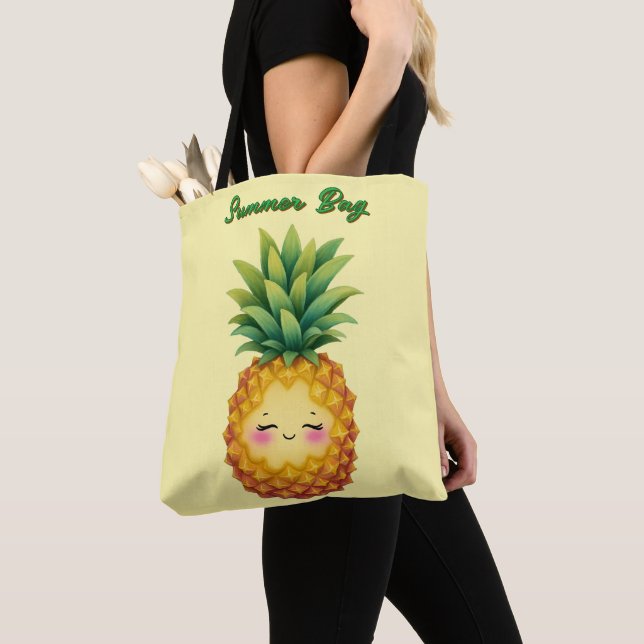 Happy Pineaple Summer Tote Bag (Von Nahem)