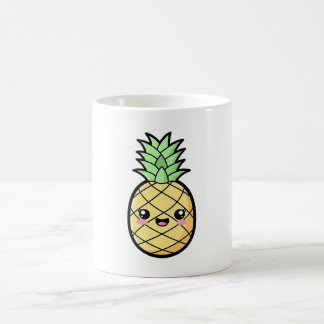 Happy Pineapple – Cute Kawaii Illustration Kaffeetasse