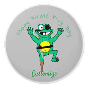 Happy Pirate Frog Day Thunder_Cove Keramikknauf