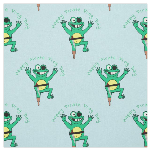 Happy Pirate Frog Day Thunder_Cove Stoff (Muster)