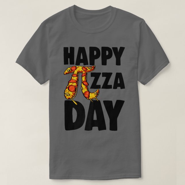 Happy Pizza Day 3 T-Shirt (Design vorne)