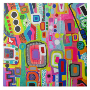 Happy Place 6 x 6 Keramik Tile Fliese