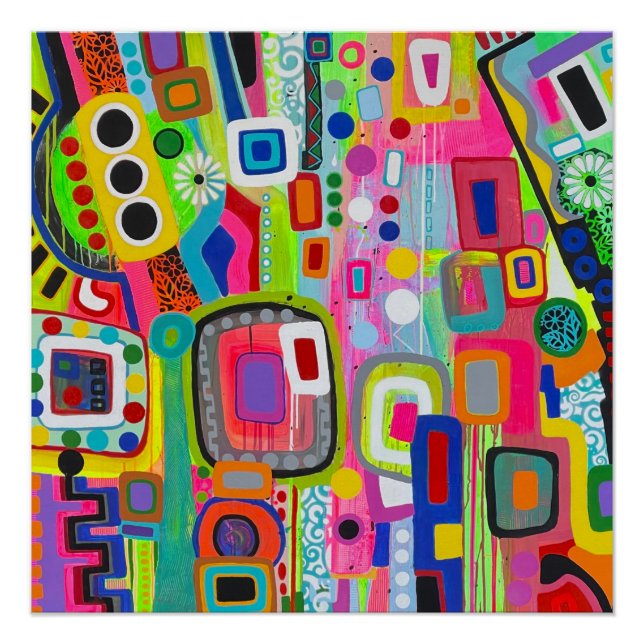 Happy Place Perfect Poster (Vorderseite)