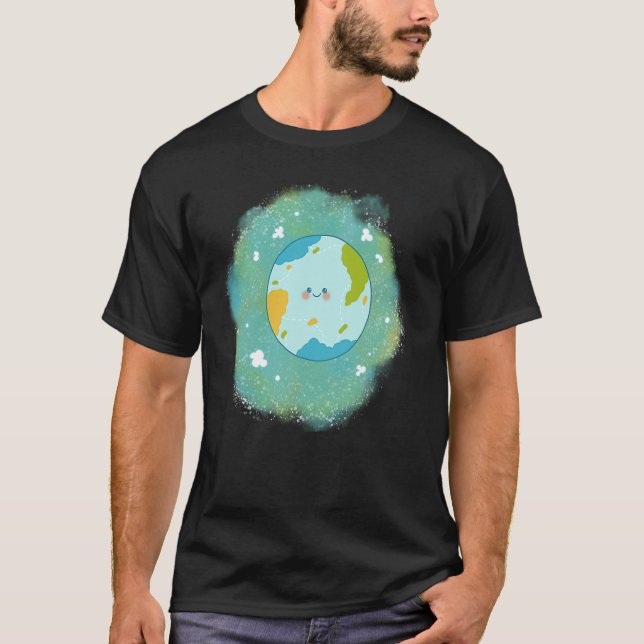 Happy Planet Happy Earth climate change T-Shirt (Vorderseite)