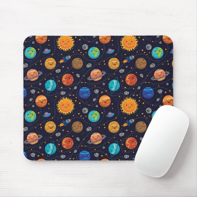 Happy Planet Mousepad (Mit Mouse)
