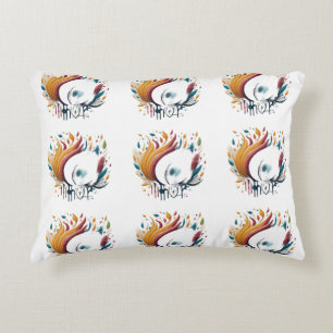 Happy Play Flame Design Dekokissen