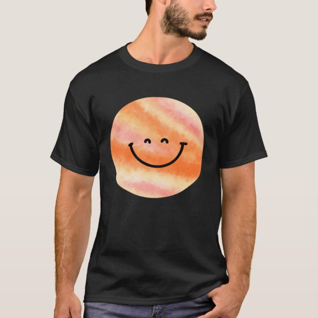 Happy Pluto Planet  Cute  Astronomy T-Shirt (Vorderseite)