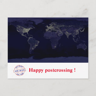 Happy postcrossing! postkarte
