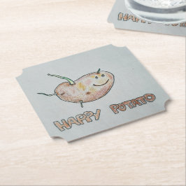 Happy Potato Paper Untersetzer