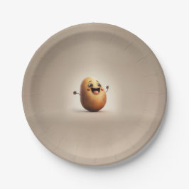 Happy Potato Party Time Pappteller