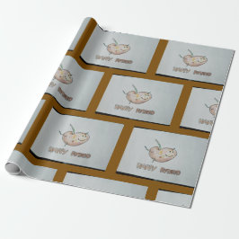 Happy Potato Wrapping Paper Geschenkpapier
