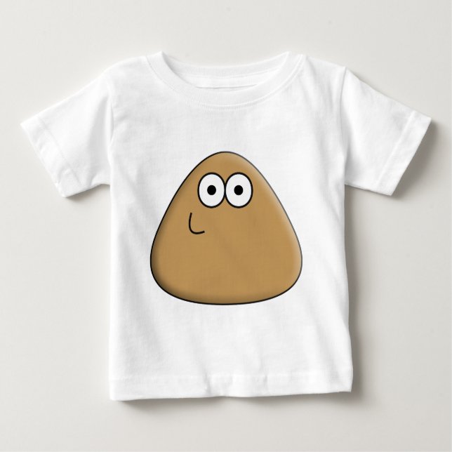 Happy Pou - Baby T - Shirt (Vorderseite)