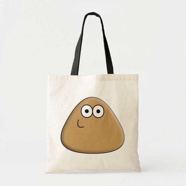 Happy Pou - Mehrwegtücher für Tasche (Vorne)