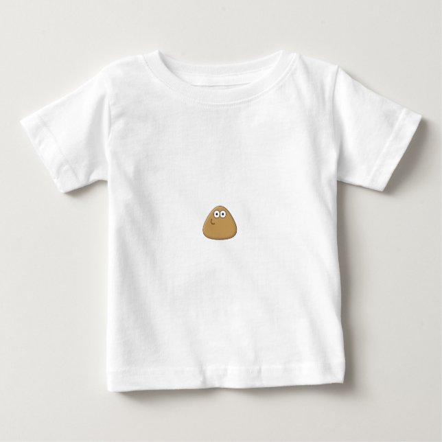 Happy Pou - Säugling T - Shirt (Vorderseite)