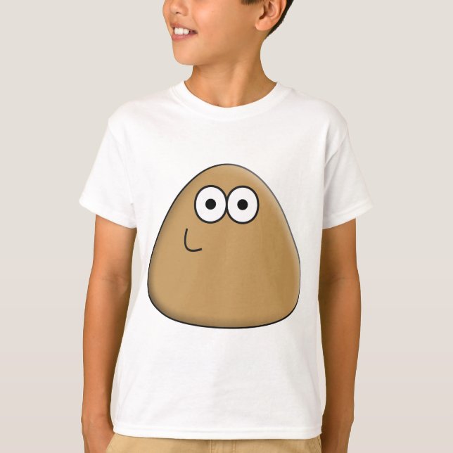 Happy Pou - T - Shirt (Vorderseite)