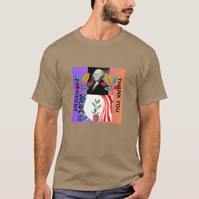 HAPPY PRESIDENT DAY OF THE AMERICA T-Shirt (Vorderseite)
