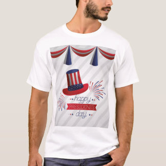 Happy President's Day T - Shirt Design