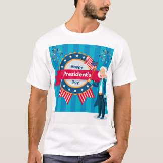 Happy President's Day T - Shirt Design
