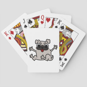 Happy Pug Spielkarten