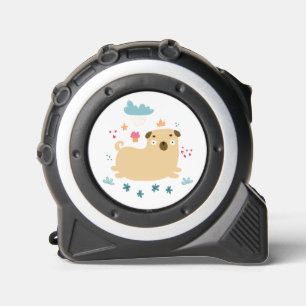 Happy Puggy Tape Measure Maßband