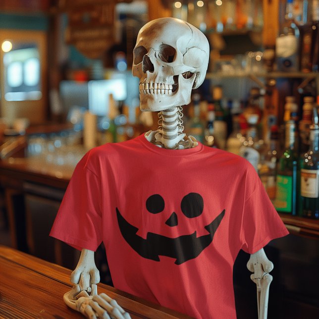 Happy Pumpkin Face Costume T-Shirt (Happy Pumpkin Face Costume T-Shirt)