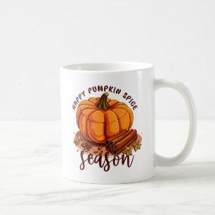 Happy Pumpkin Gewürzsaison - Gemütliche Herbstwoch Kaffeetasse