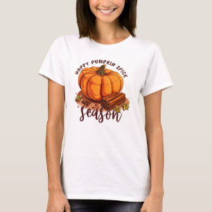 Happy Pumpkin Gewürzsaison - Gemütliche Herbstwoch T-Shirt