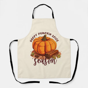 Happy Pumpkin Gewürzsaison Schürze