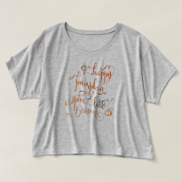 Happy Pumpkin Spice Latte Season T-Shirt