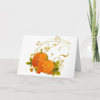 Happy Pumpkins Karte