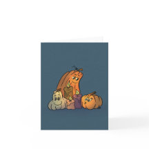 Happy Pumpkins mit Kerzen