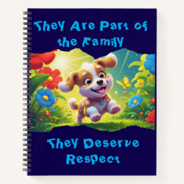 Happy Puppy/Cachorrito Felíz Notizbuch