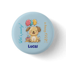 Happy Puppy, Junge, Lass uns feiern, 1. Geburtstag