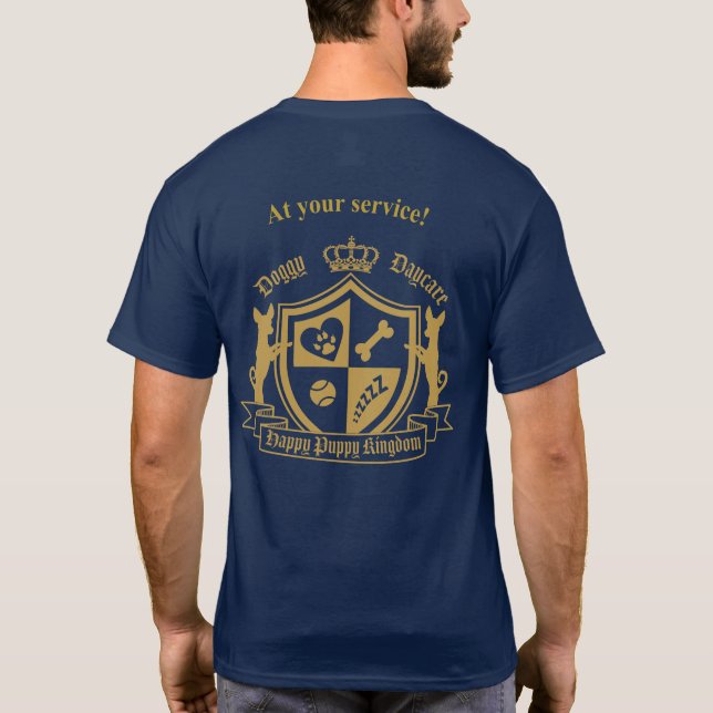 Happy Puppy Kingdom T - Shirt (Rückseite)