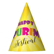 Happy Purim Festival Kinder Party Geschenke Muster