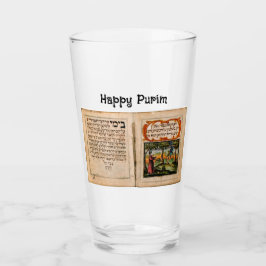Happy Purim Glas