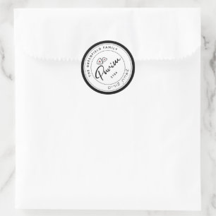 Happy Purim Personalisierte Script Sticker