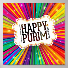 Happy Purim Poster