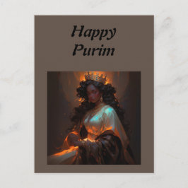 Happy Purim Postkarte