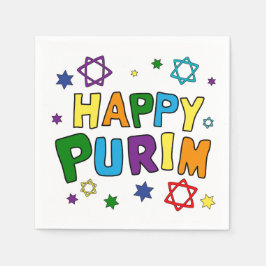Happy Purim! Servietten