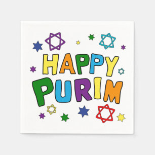Happy Purim! Servietten