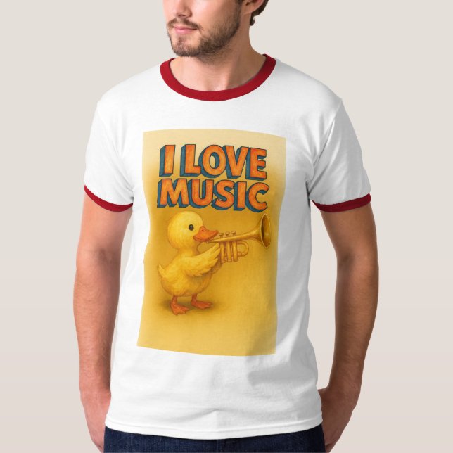 Happy Quack Melody T-Shirt (Vorderseite)