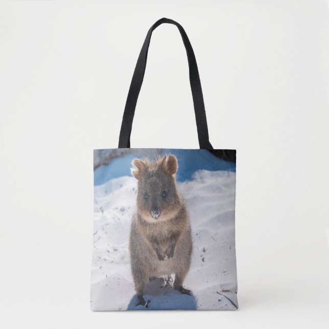 Happy Quokka am Strand Australien (Vorderseite)