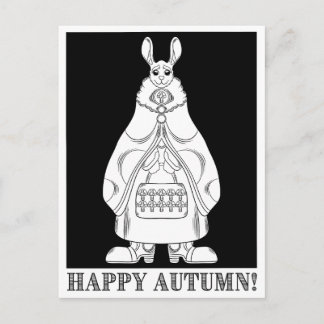 Happy Rabbit Postkarte