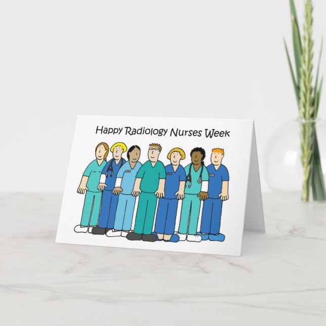 Happy Radiology Nurses Week Karte (Vorderseite)