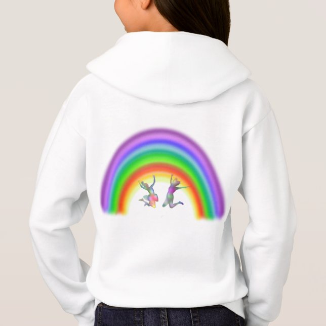 Happy Rainbow Friends Hoodie (Rückseite)