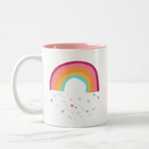 Happy Rainbow Magic Zweifarbige Tasse