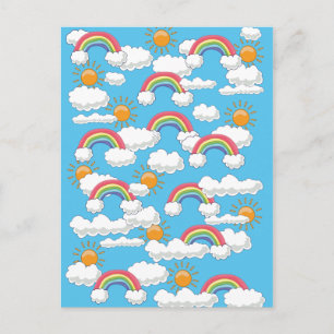 Happy Rainbow Postkarte